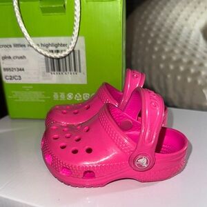 CROCS Kids Pink Crush Sandals